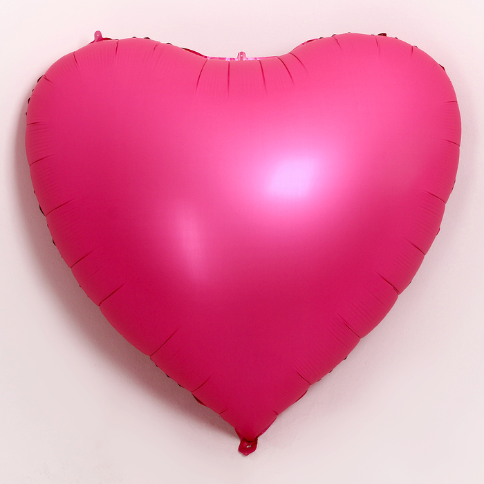 цена Шар фольгированный 68 Сердце розовое
