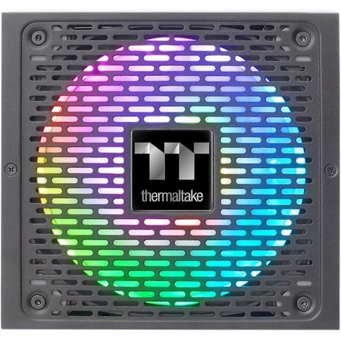 

Блок питания Thermaltake ATX 750W, 24+4+4pin, APFC, 140 мм fan, color LED 9xSATA, RTL