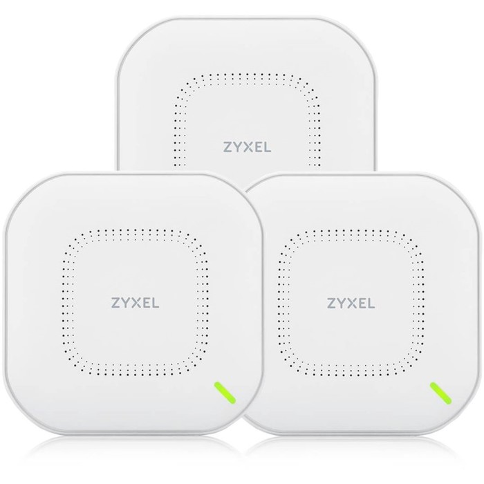 

Точка доступа Zyxel NebulaFlex NWA210AX-EU0103F AX3000, 100/1000/2500BASE-T, 3 шт