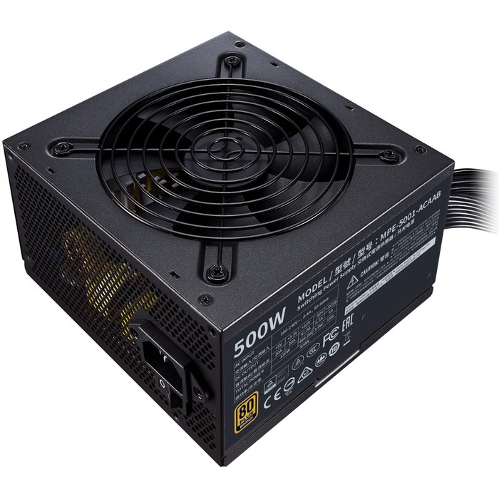 

Блок питания Cooler Master ATX 500W MWE 500 Bronze V2 80+ bronze, 240 В, 500 Вт