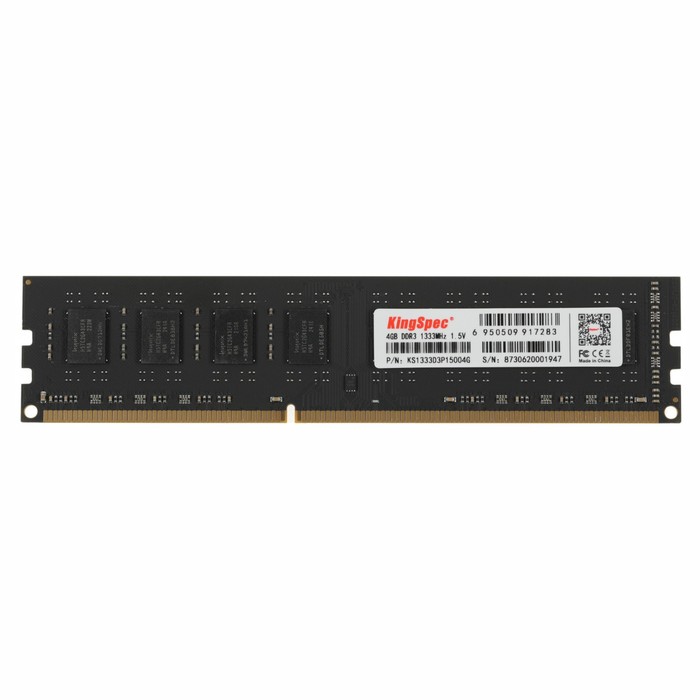 

Память DDR3 4GB 1333MHz Kingspec KS1333D3P15004G RTL PC3-12800 CL11 DIMM 240-pin 1.5В dual 1033972