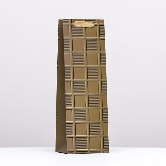 

Пакет под бутылку «Кирпичики», 12 x 36 x 9 см