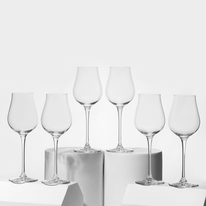 Набор стеклянных бокалов для белого вина LIMOSA, 250 мл, 6 шт