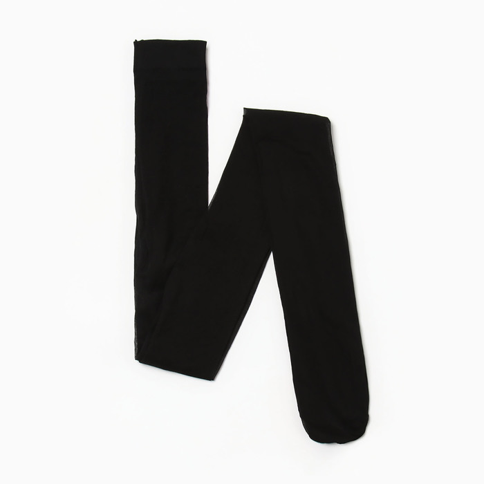 Колготки женские капроновые, Glamour Collant Ginestra 20 ден, цвет черный (nero), размер 5