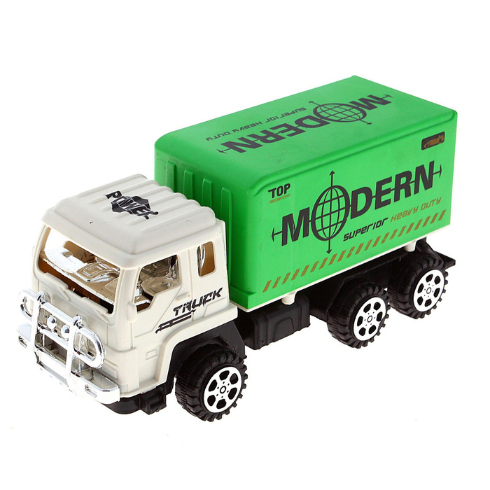 Грузовик инерционный "Рефрижератор", цвета МИКС