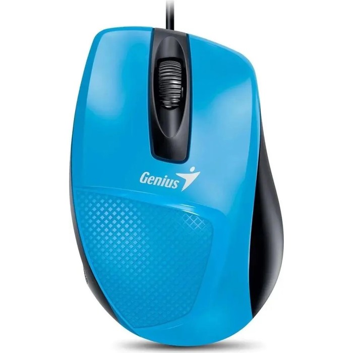 цена Мышь Genius Mouse DX-150X, проводная, оптическая, 1000 dpi, USB, синяя