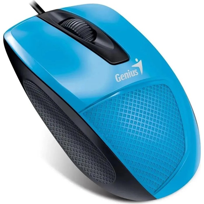 фото Мышь genius mouse dx-150x, проводная, оптическая, 1000 dpi, usb, синяя