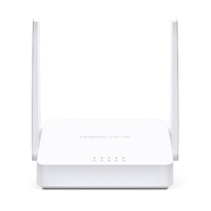 Wi-Fi роутер Mercusys MW300D, 300 Мбит/с, 3 порта 100 Мбит/с, белый wi fi роутер mercusys mr50g 1900 мбит с 2 порта 1000 мбит с чёрный