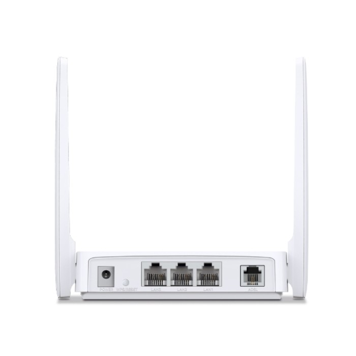 фото Wi-fi роутер mercusys mw300d, 300 мбит/с, 3 порта 100 мбит/с, белый