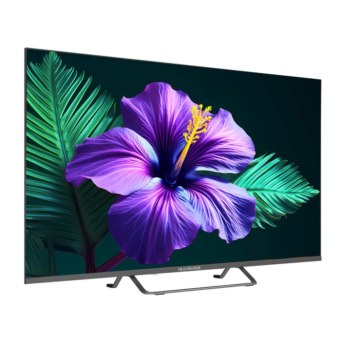 фото Телевизор topdevice tdtv43cs05u_ml, 43",3840x216,dv3-t2/c/s/s2, hdmi 3,usb2, smarttv,графит