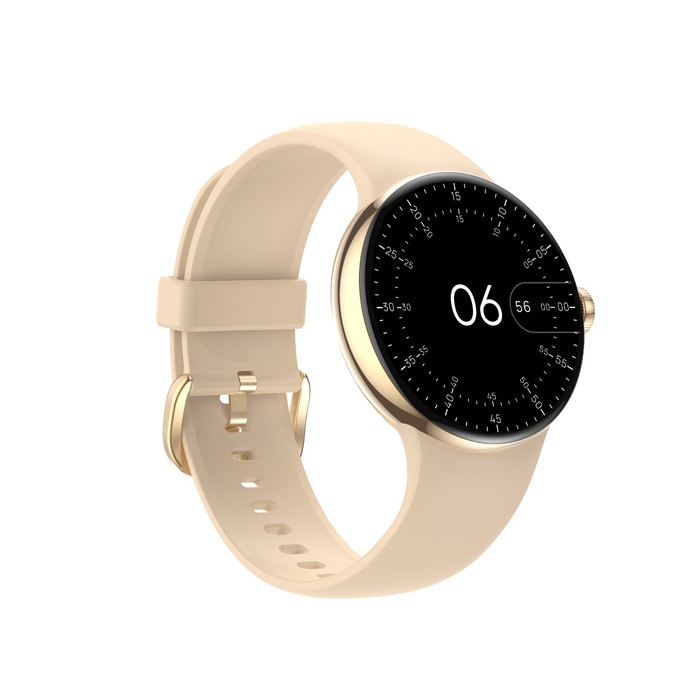

Смарт-часы Wifit Wiwatch R1, 1.3",Amoled,IP68,GPS,контроль ЧСС, 21 режим фитнеса,золотистые