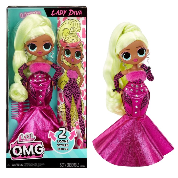 Кукла «Леди Дива», ОМГ HoS, с аксессуарами твоя кукла поп дива