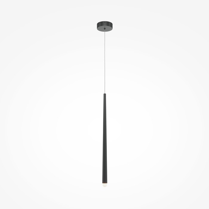 Светильник подвесной Maytoni MOD132PL-L6BK, LED, 6Вт, 3,5х3,5х368,8 см, 400Лм, цвет чёрный