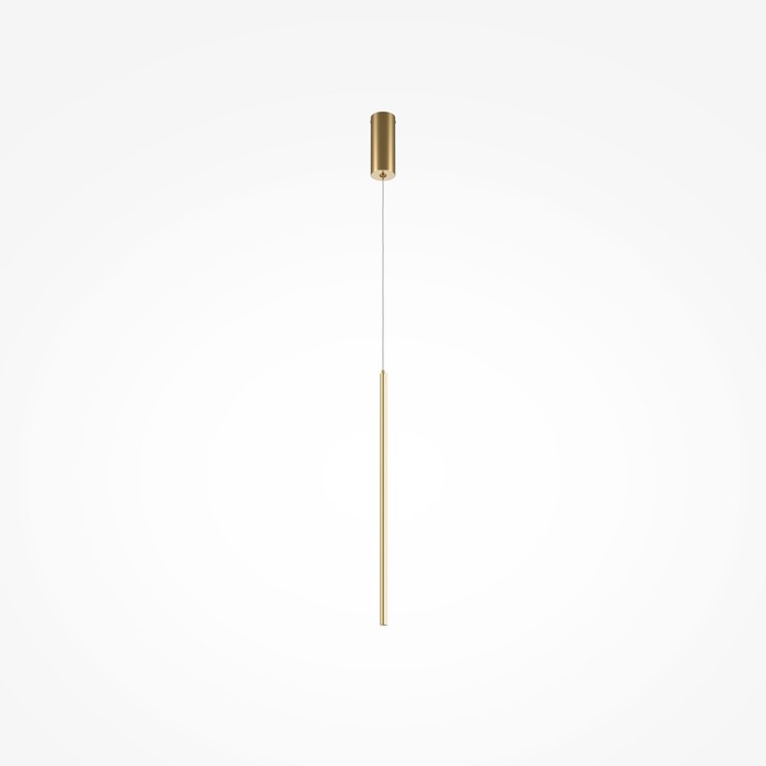 

Светильник подвесной Maytoni MOD246PL-L12BSK, LED, 11Вт, 1,7х375 см, 750Лм, цвет латунь
