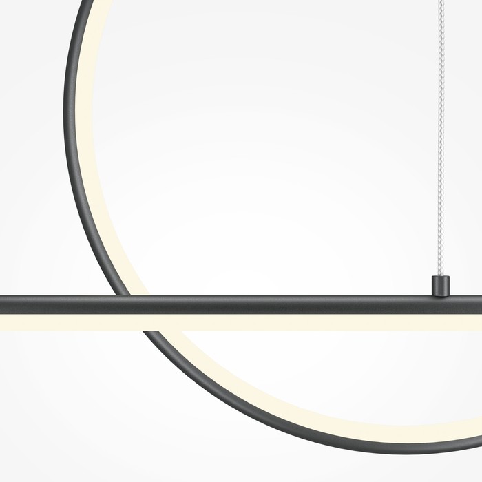 

Светильник подвесной Maytoni MOD247PL-L49BK, LED, 40Вт, 143х11,7х300 см, 1500Лм, цвет чёрный
