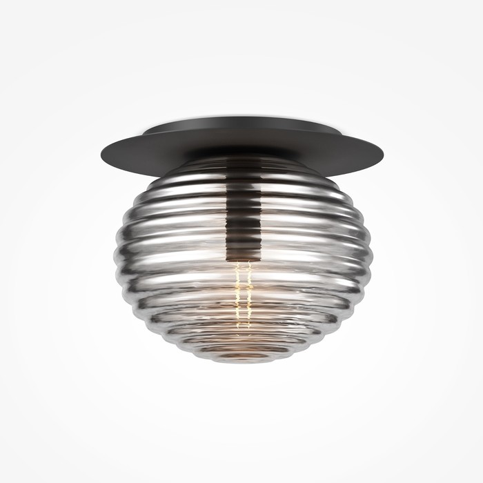 

Светильник потолочный Maytoni MOD268CL-01B, 1хE27, 60Вт, 35х35х28 см, цвет чёрный