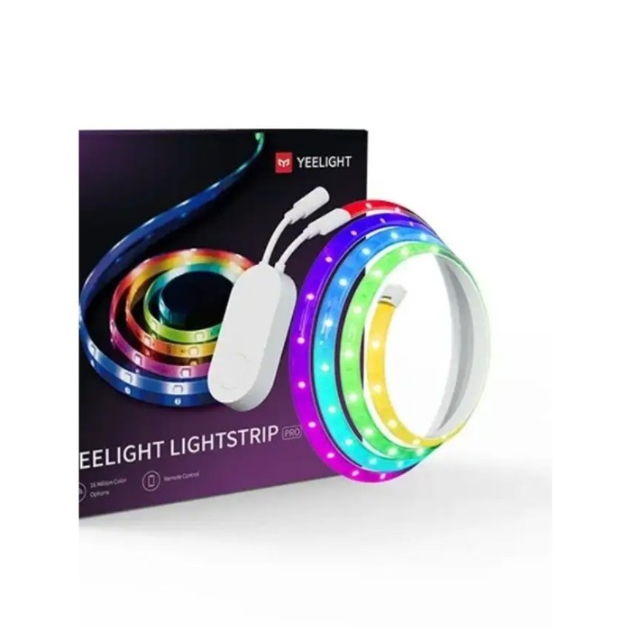 Умная светодиодная лента Yeelight PRO 2 м, IP20, SMD5050, 24 LED/м, 220 В, Wi-Fi, RGB