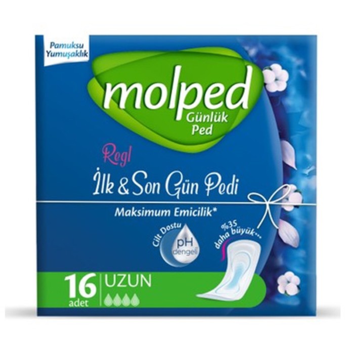 

Прокладки женские ежедневные Molped First & Last Days, 16 шт