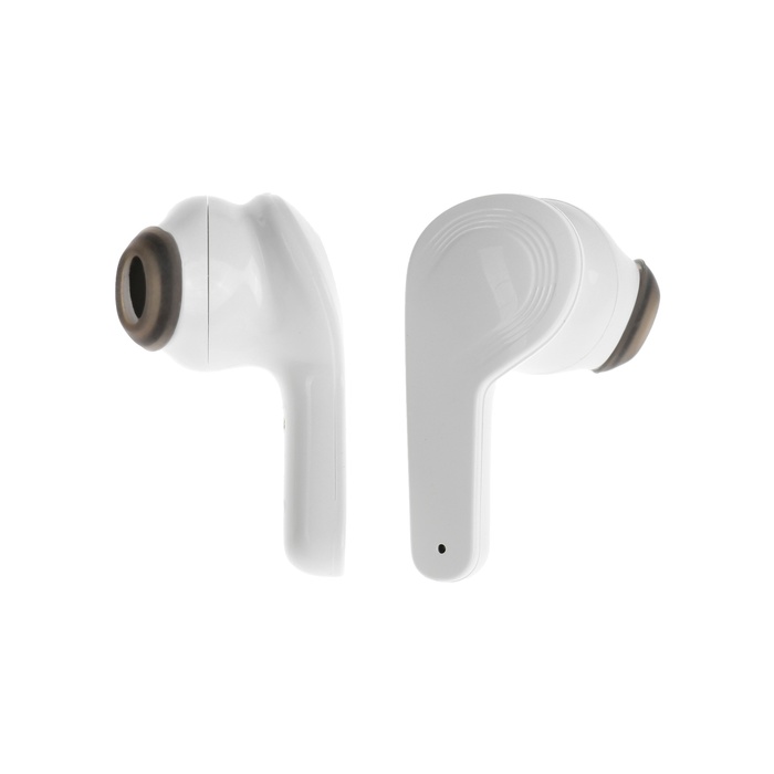 фото Наушники беспроводные km12, tws, вкладыши, bt 5.0, 30/200 мач, прозрачные, белые