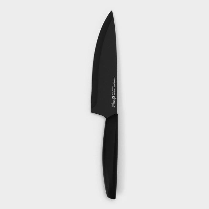 Нож кухонный универсальный Genio Nero Steel, лезвие 15 см нож apollo genio nero steel 12см универсальный нерж сталь с антибакт покр пластик