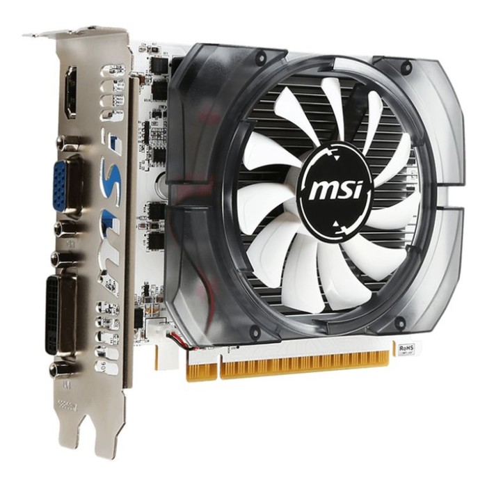 

Видеокарта MSI PCI-E N730-2GD3V3 NVIDIA GeForce GT 730 2Gb 64bit GDDR3 902/1600 DVIx1 HDMIx 103395