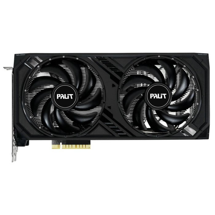 

Видеокарта Palit PCI-E 4.0 RTX4060 DUAL NVIDIA GeForce RTX 4060 8Gb 128bit GDDR6 1830/17000 103395