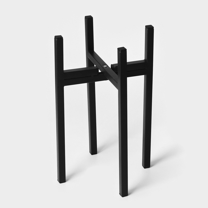 фото Подставка для цветов «лофт», h=45 см, d=22-32 см, металл