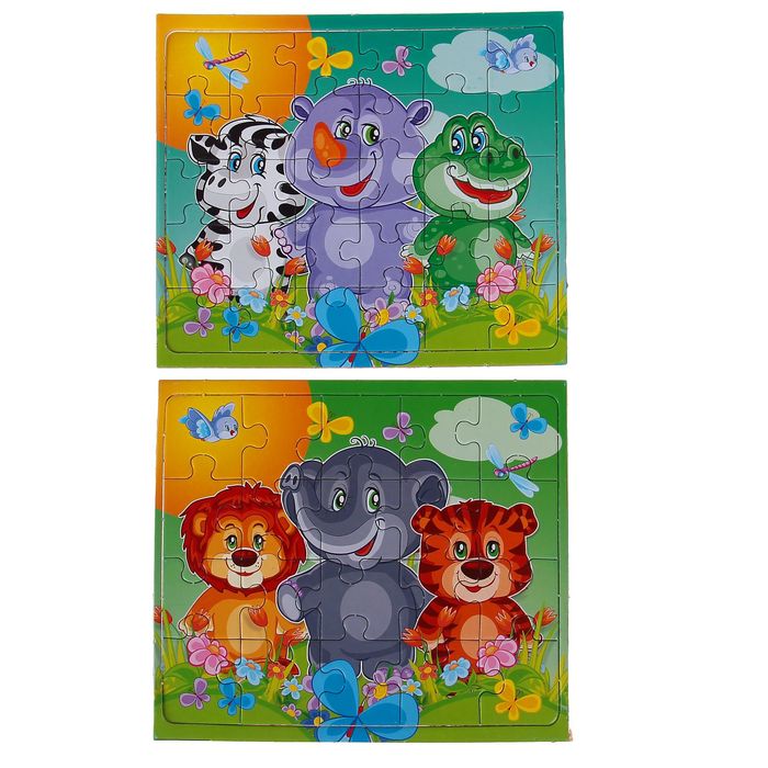 Настольная игра "Карусель лото: Забавные зверята"