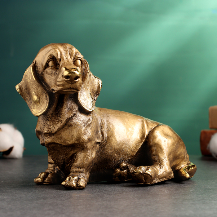 

Фигура "Такса" 15,5х19х11,5см, бронза