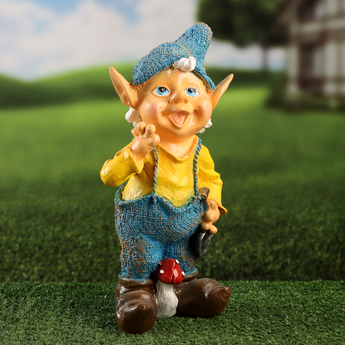 

Садовая фигура "Эльф" 31х15см