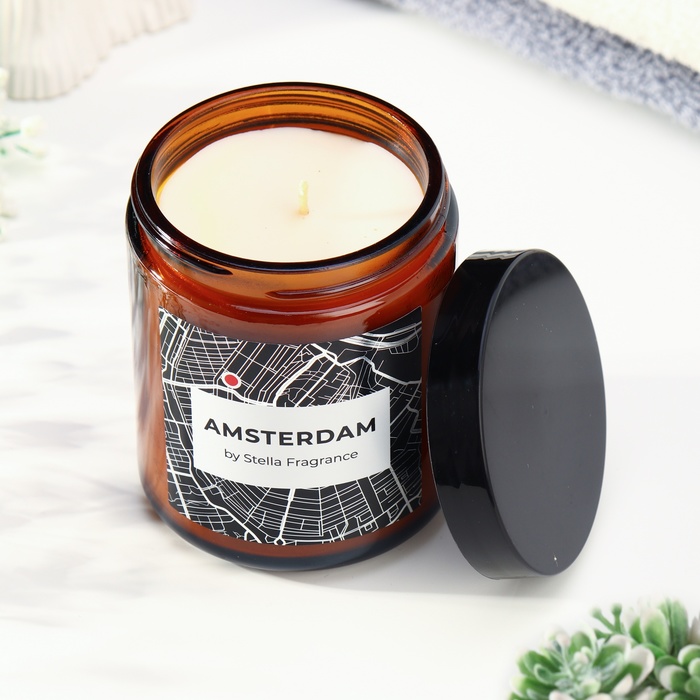 

Свеча ароматическая в банке "AMSTERDAM", сосна, эвкалипт, 250 г
