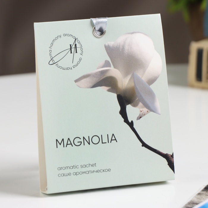 Саше ароматическое Spring Magnolia, зелёный чай, магнолия и жасмин, 10 г саше ароматическое магнолия 10 г