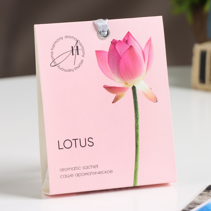 Саше ароматическое Spring Lotus, лотос и зелёный чай, 10  г