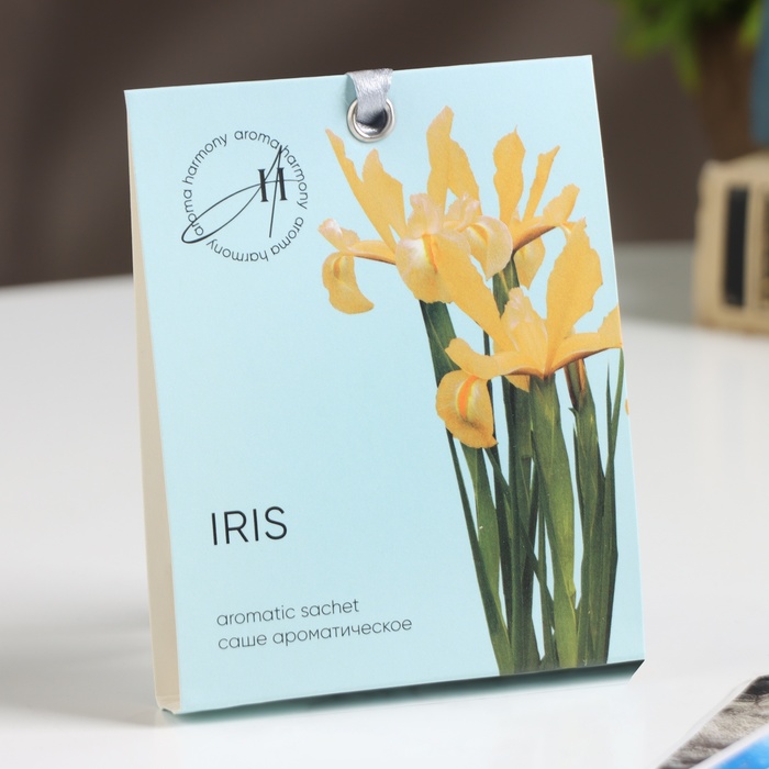 Саше ароматическое Spring Iris, ирис, перец, гранат и амбра 10 г цена и фото