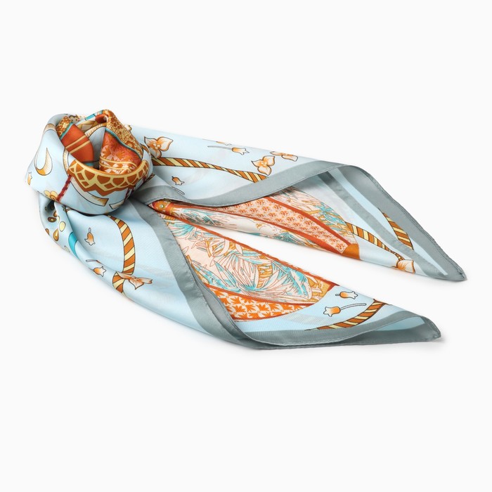 

Платок женский MINAKU р-р 70*70 см, цв. голубой