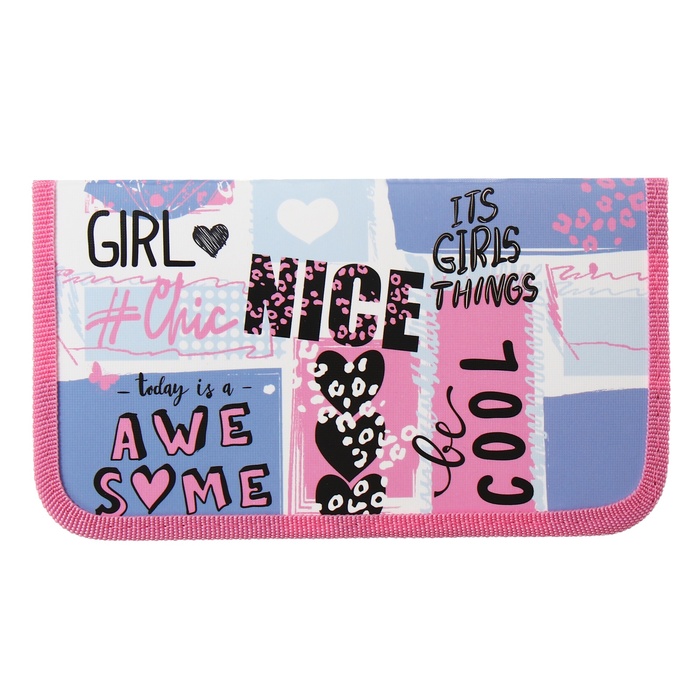 фото Пенал 1 секция 115 х 205 х 30 мм, calligrata "nice", ламинированный картон