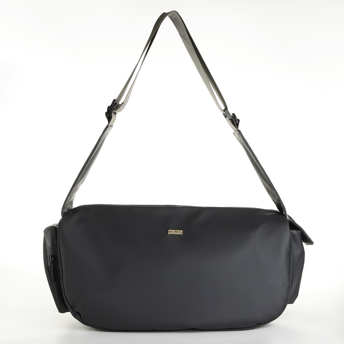 фото Сумка спортивная с боковыми карманами, серый цвет nazamok