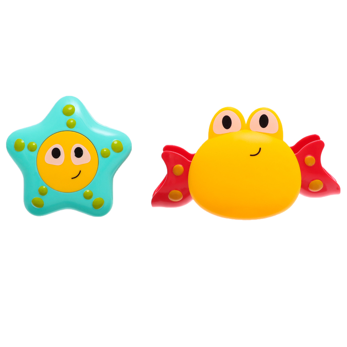 фото Набор игрушек для ванны «подводный мир», цвета микс