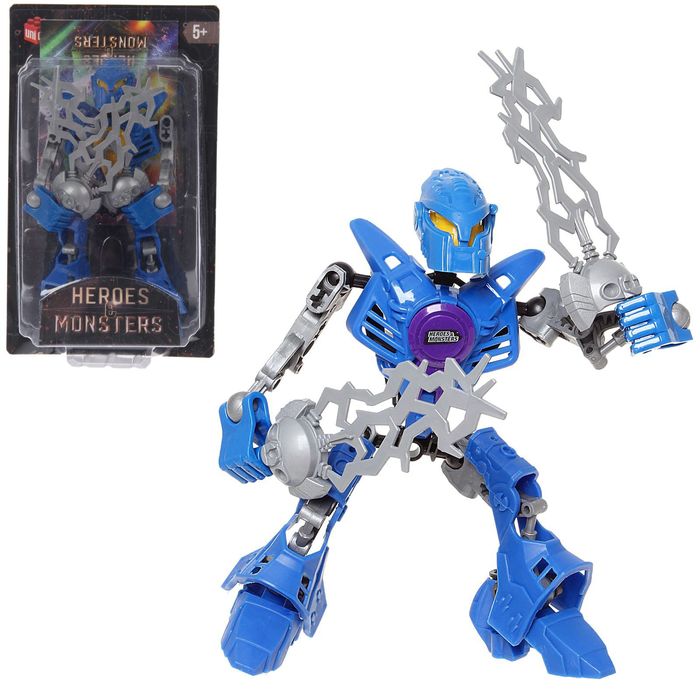 Робот-конструктор «Монстр Gromer», 19 деталей