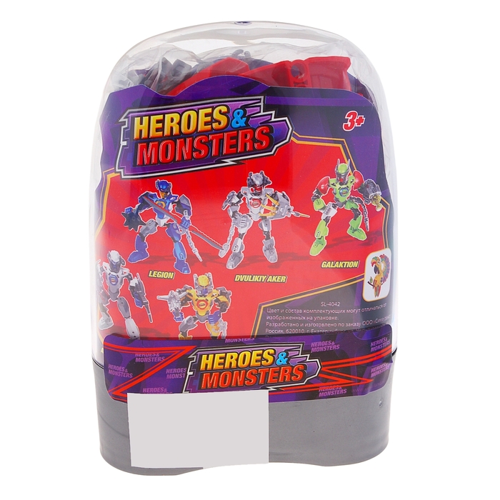 Конструктор-робот «Герой Fenix», 39 деталей