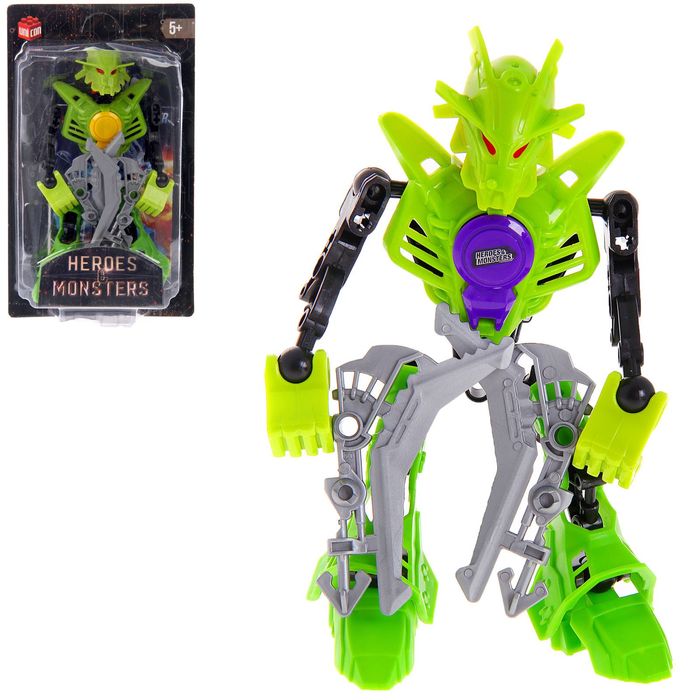 Робот-конструктор «Монстр Himera», 19 деталей