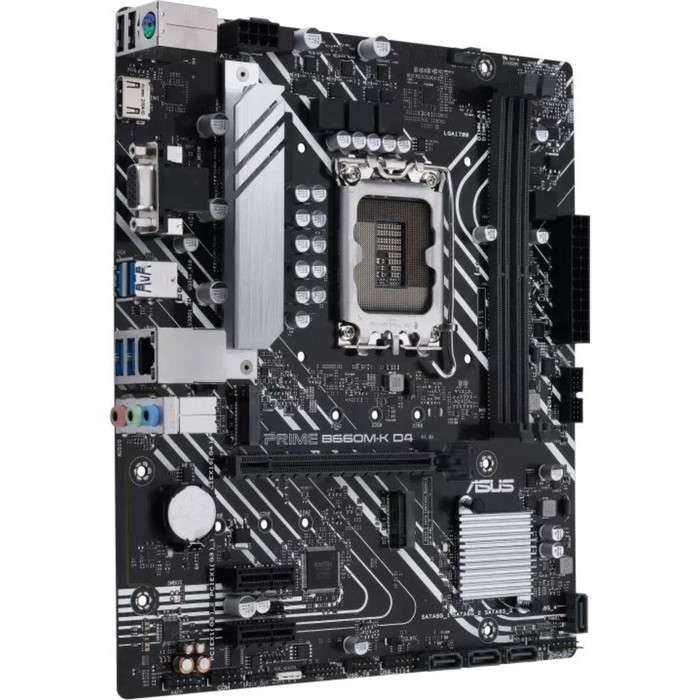 

Материнская плата Asus PRIME B660M-K D4 Soc-1700 Intel B660 2xDDR4 mATX, GbLAN RAID+VGA+HDMI 93719