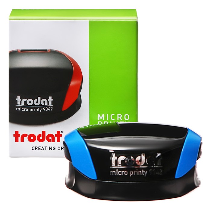 Оснастка карманная Trodat MICRO PRINTY 9342 диаметр 42 мм корпус синий 349₽