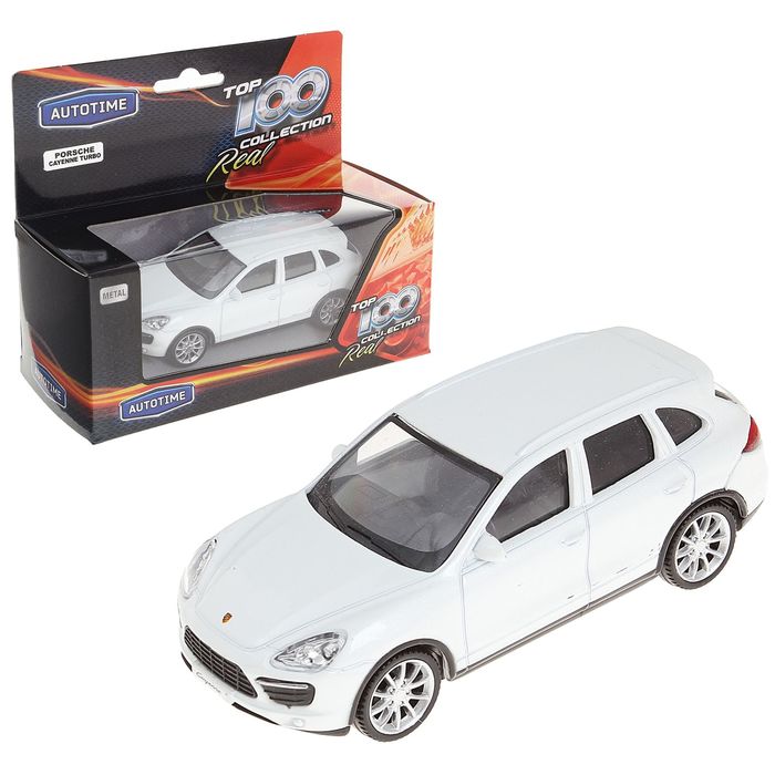 Машина металлическая Porsche Cayenne Turbo, масштаб 1:43, МИКС