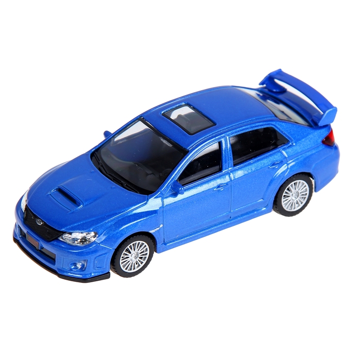 Модель машины Subaru Wrx Sti, масштаб 1:43, МИКС