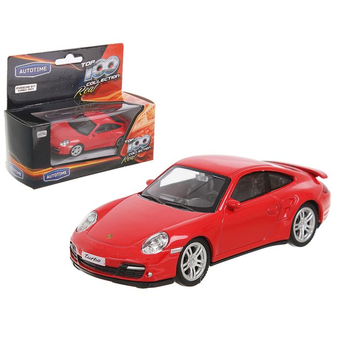 Модель машины Porsche 911 Turbo (997), масштаб 1:43