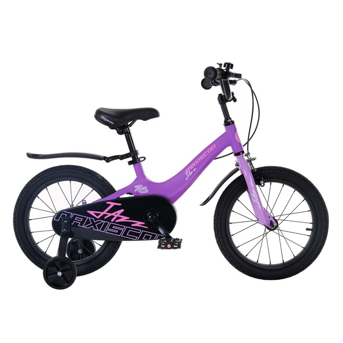 

Велосипед 16'' Maxiscoo JAZZ Стандарт Плюс, цвет Фиолетовый Матовый