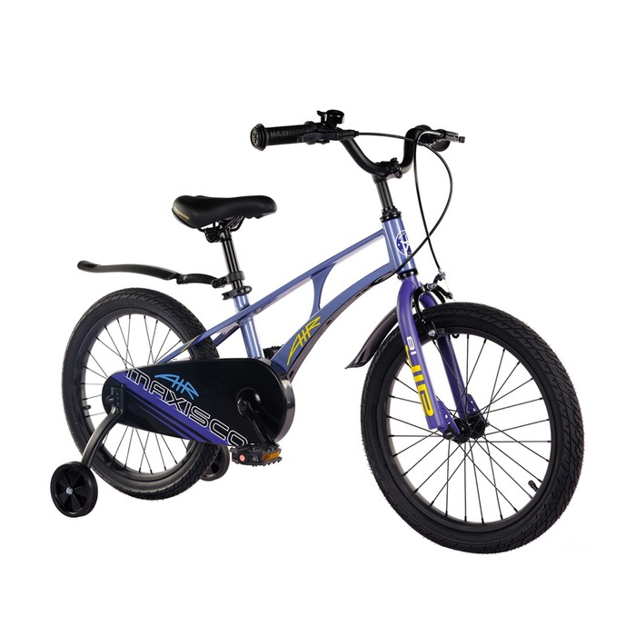 фото Велосипед 18'' maxiscoo air стандарт, цвет синий карбон