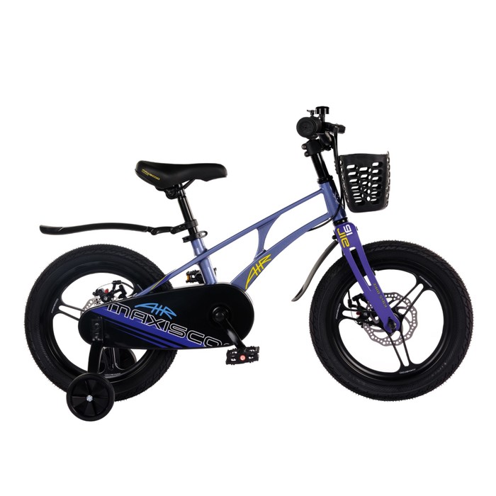 

Велосипед 16'' Maxiscoo AIR Pro, цвет Синий карбон