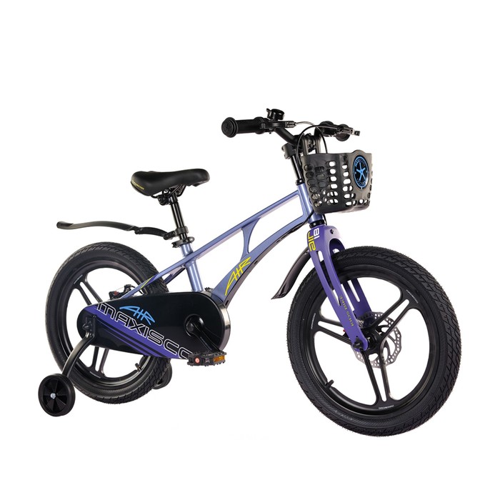 фото Велосипед 18'' maxiscoo air pro, цвет синий карбон